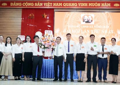 Đại hội Đảng bộ cơ quan UBND xã Nghĩa Đàn lần thứ nhất nhiệm kỳ 2025- 2030
